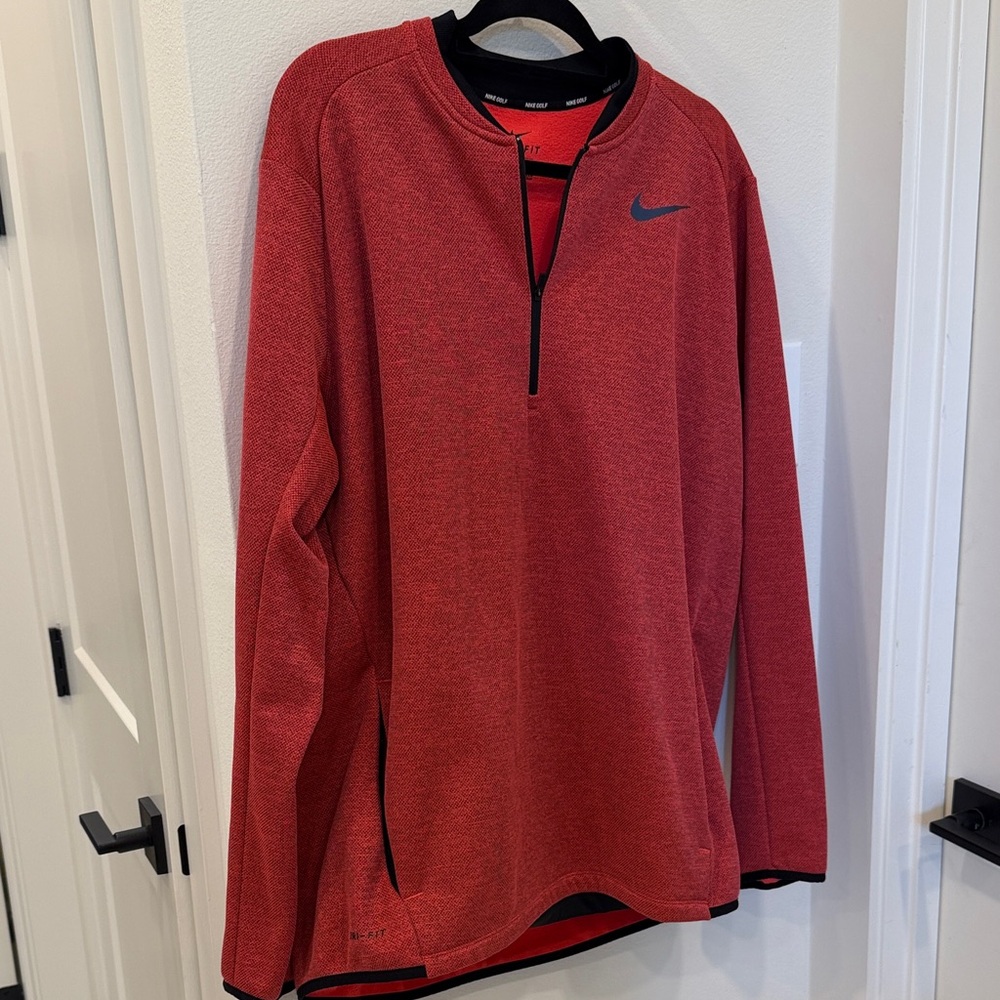 Nike Men's Red Lightweight Jacket